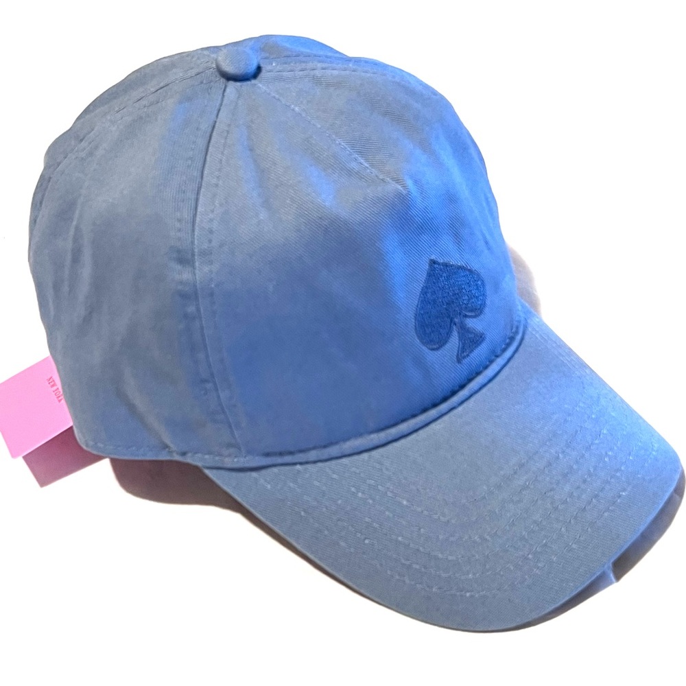 Kate Spade Logo Baseball Cotton Cap Hat Blue/Pink